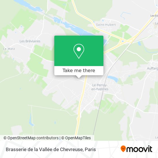 Brasserie de la Vallée de Chevreuse map