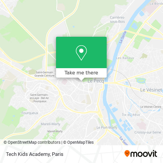 Mapa Tech Kids Academy