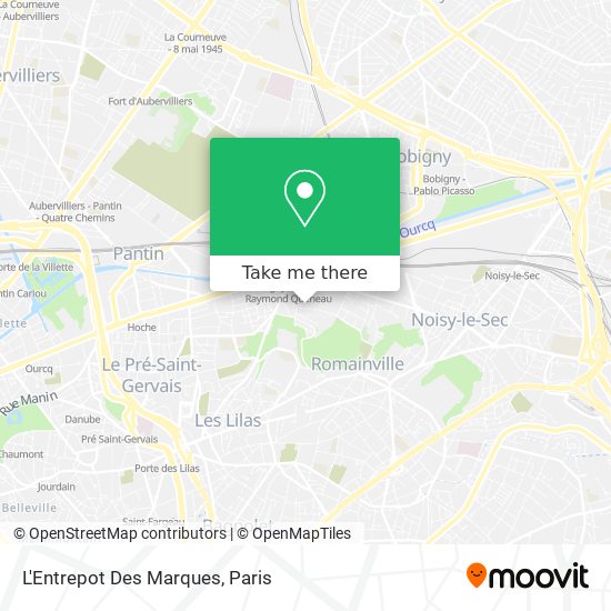 L'Entrepot Des Marques map