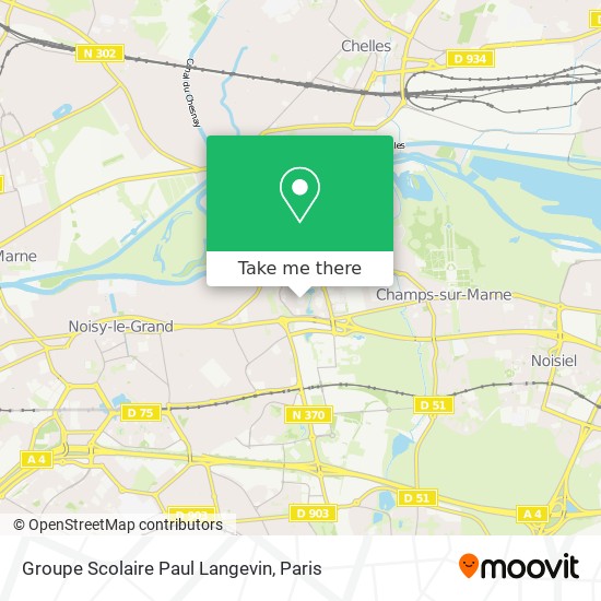 Groupe Scolaire Paul Langevin map