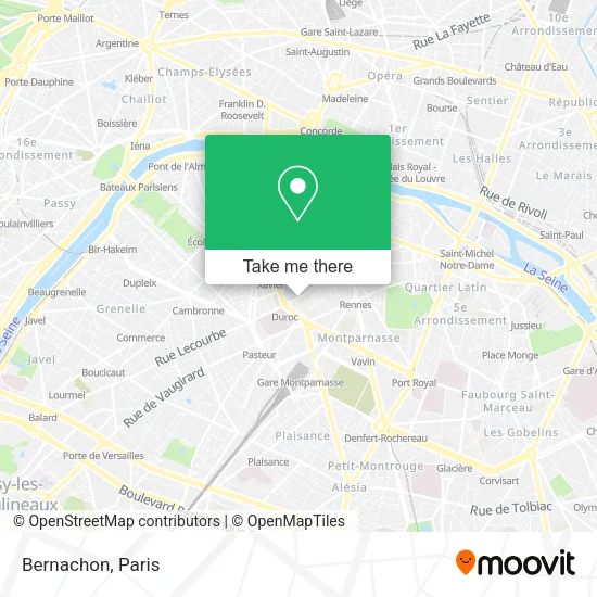 Bernachon map