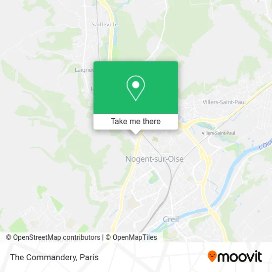 La Commanderie map