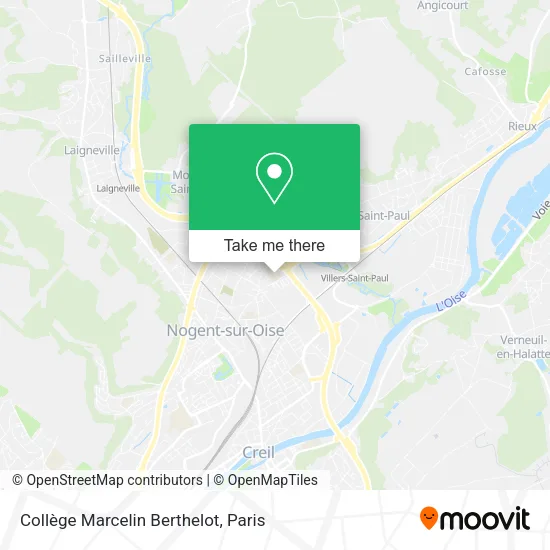 Collège Marcelin Berthelot map