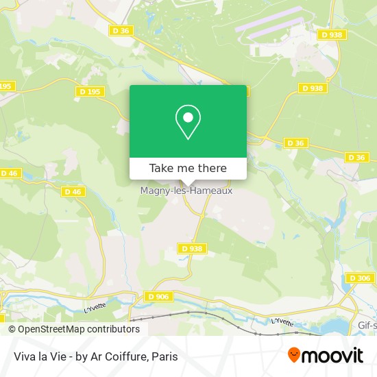 Viva la Vie - by Ar Coiffure map