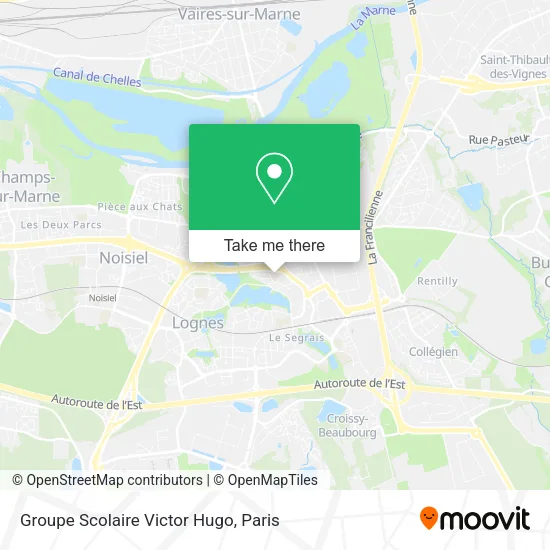 Groupe Scolaire Victor Hugo map