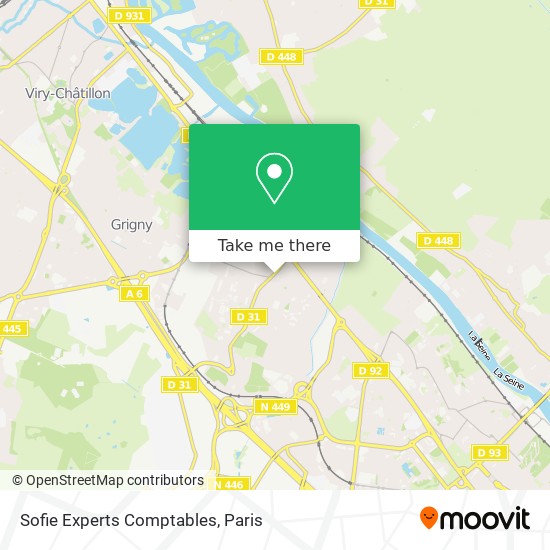 Sofie Experts Comptables map