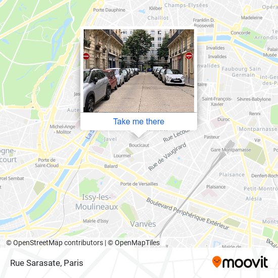 Rue Sarasate map