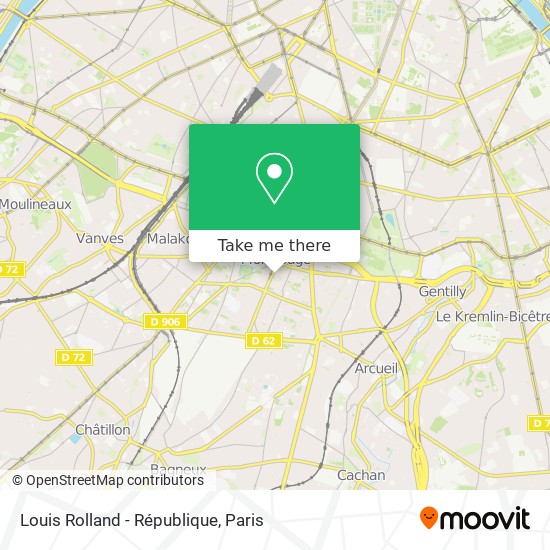 Louis Rolland - République map