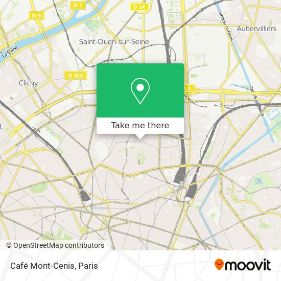 Café Mont-Cenis map