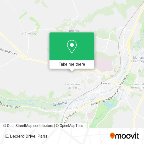 E. Leclerc Drive map