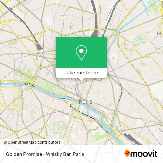Golden Promise - Whisky Bar map