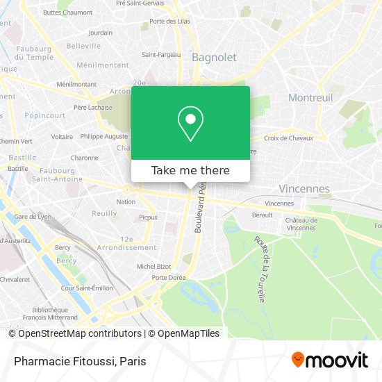 Pharmacie Fitoussi map