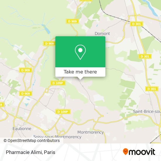 Mapa Pharmacie Alimi