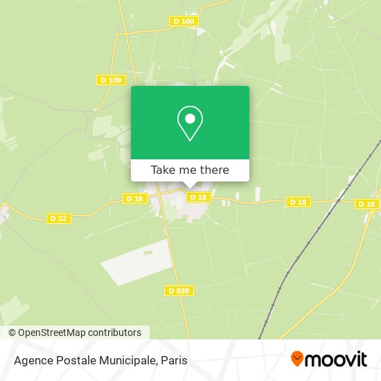 Agence Postale Municipale map