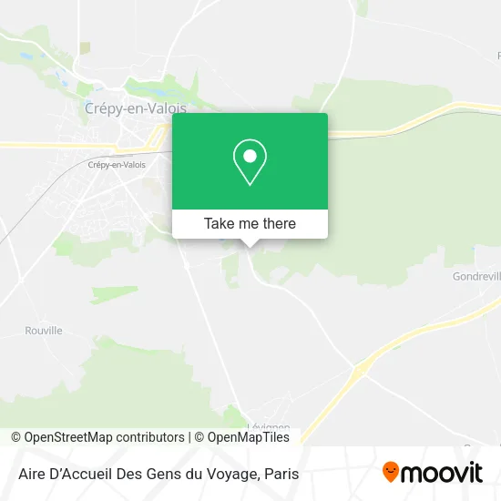 Aire D’Accueil Des Gens du Voyage map