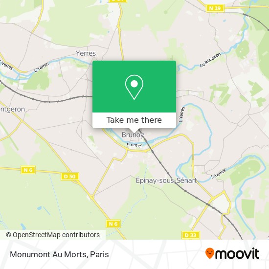 Mapa Monumont Au Morts