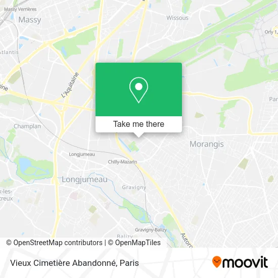 Vieux Cimetière Abandonné map