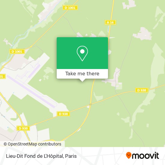 Lieu-Dit Fond de L'Hôpital map