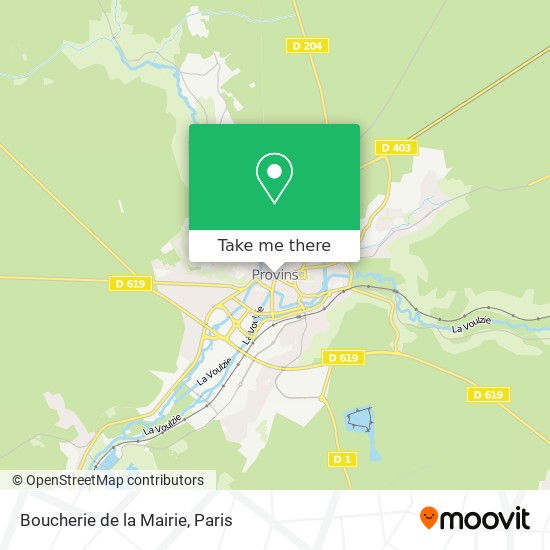 Boucherie de la Mairie map