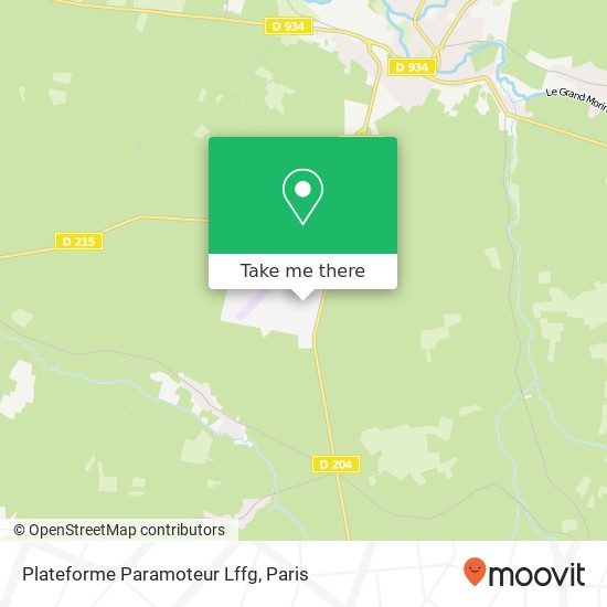 Mapa Plateforme Paramoteur Lffg