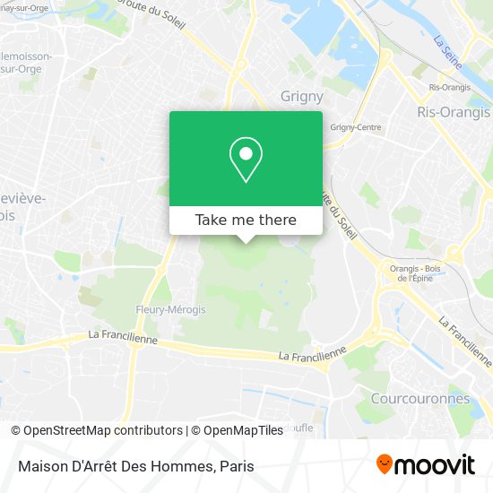 Maison D'Arrêt Des Hommes map