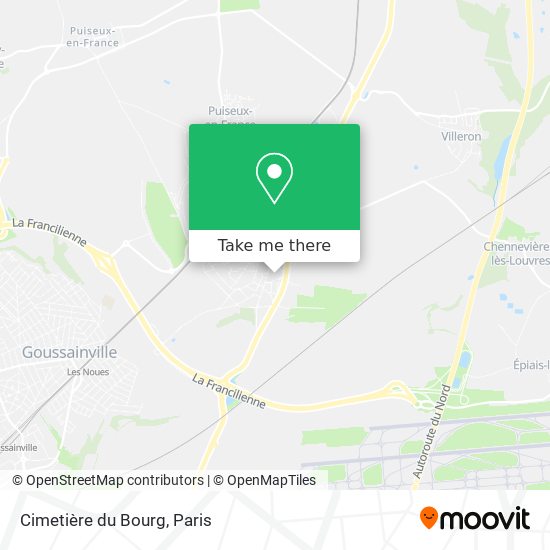 Cimetière du Bourg map
