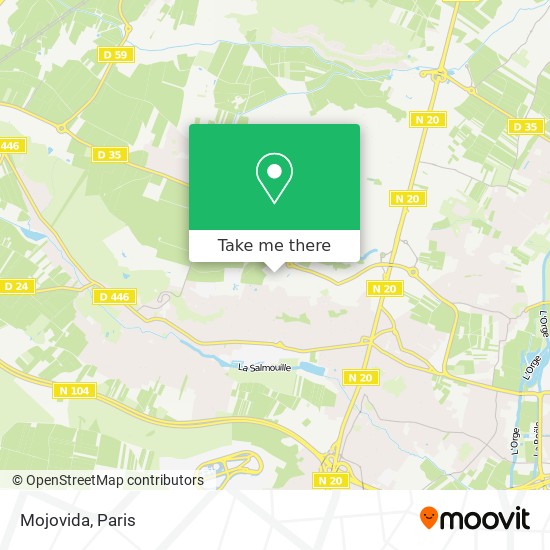 Mojovida map
