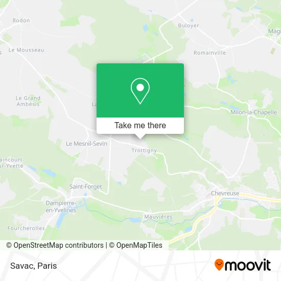 Savac map