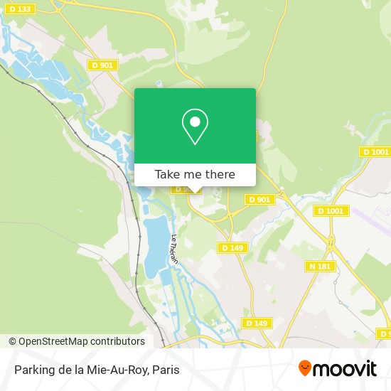 Parking de la Mie-Au-Roy map