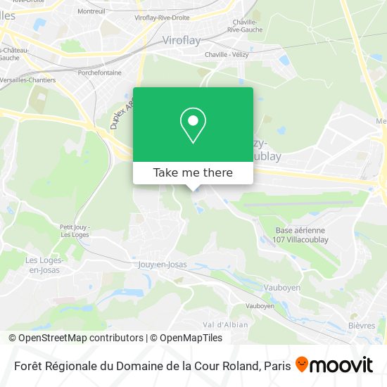 Forêt Régionale du Domaine de la Cour Roland map