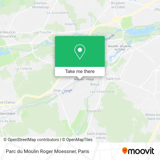 Parc du Moulin Roger Moessner map