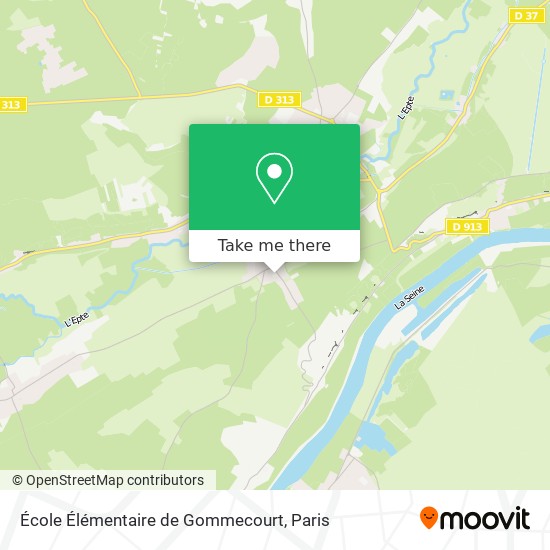 École Élémentaire de Gommecourt map