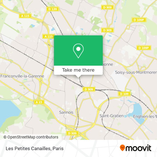 Les Petites Canailles map