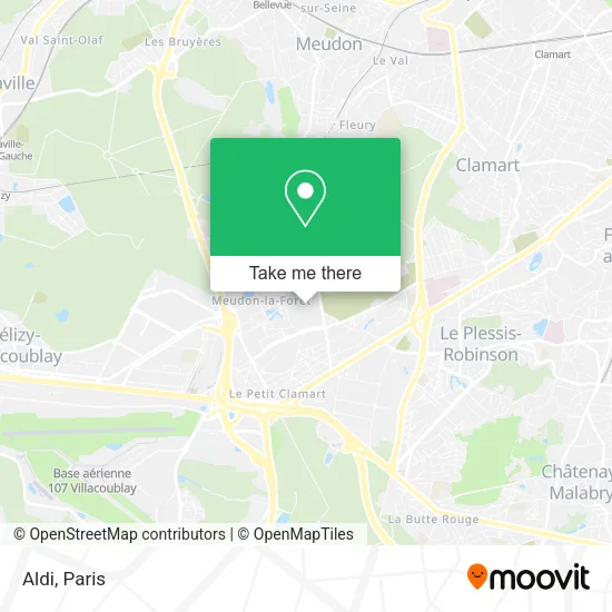 Aldi map