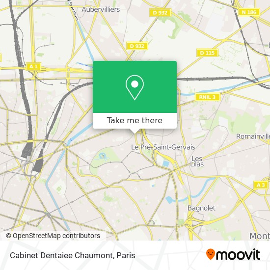 Mapa Cabinet Dentaiee Chaumont