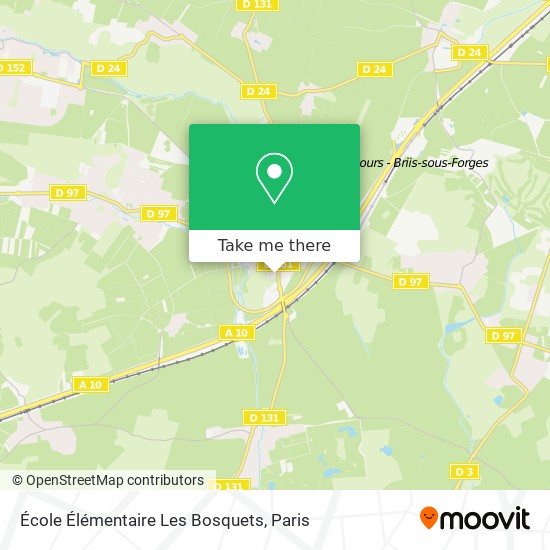 École Élémentaire Les Bosquets map