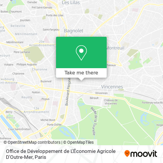 Office de Développement de L'Économie Agricole D'Outre-Mer map