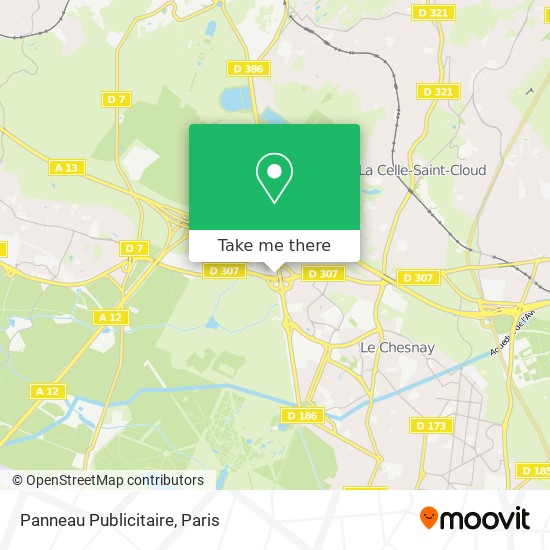 Panneau Publicitaire map