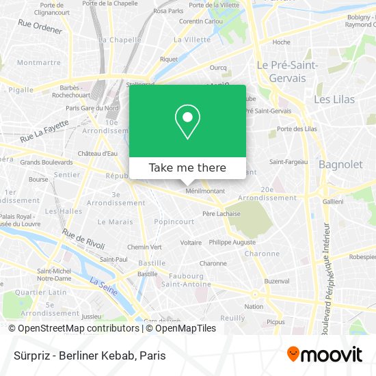 Mapa Sürpriz - Berliner Kebab