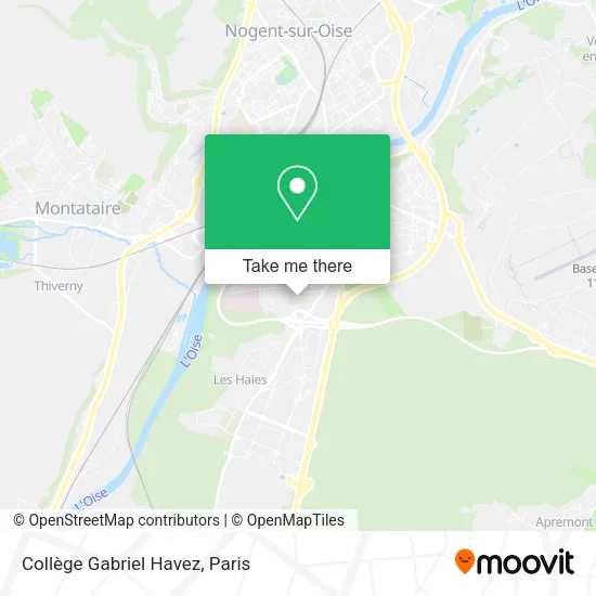 Collège Gabriel Havez map