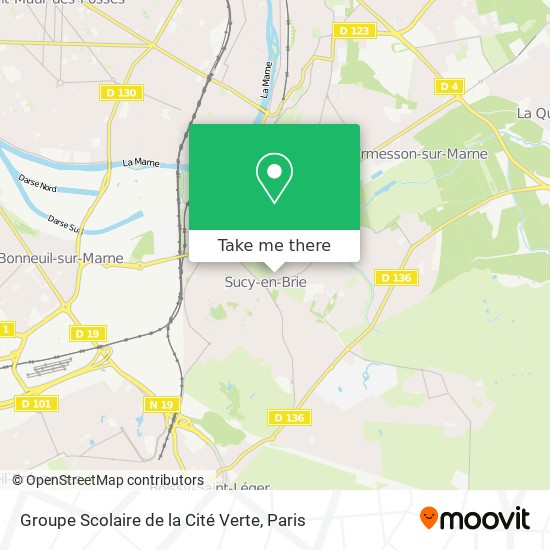 Groupe Scolaire de la Cité Verte map