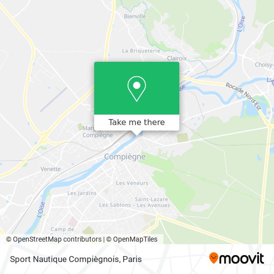 Sport Nautique Compiègnois map