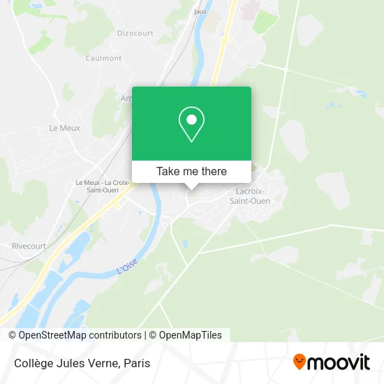 Collège Jules Verne map