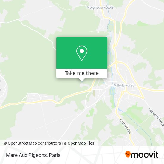 Mare Aux Pigeons map