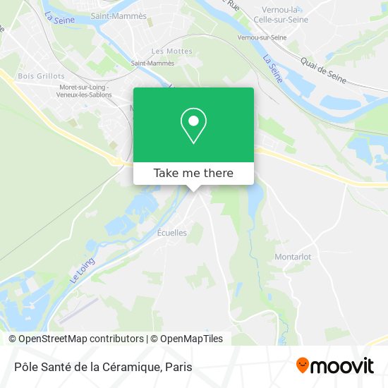 Pôle Santé de la Céramique map