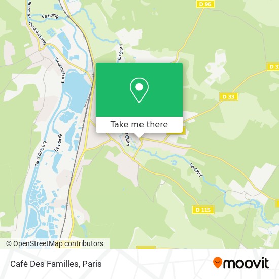 Mapa Café Des Familles