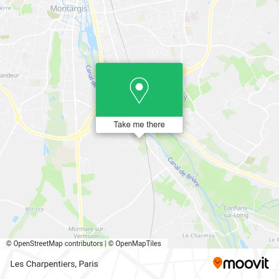 Les Charpentiers map