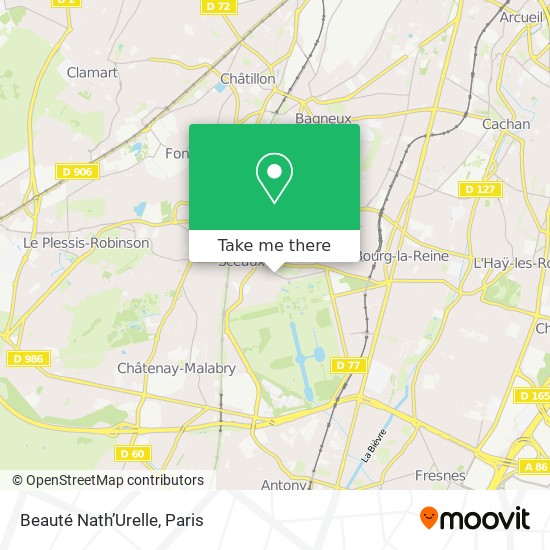 Beauté Nath’Urelle map