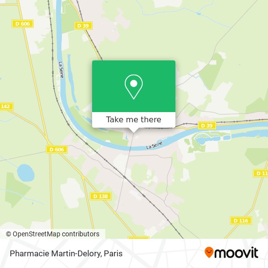 Pharmacie Martin-Delory map