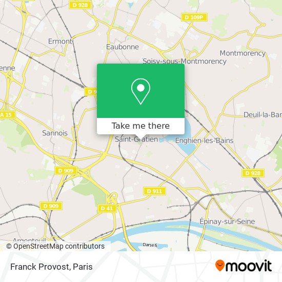 Franck Provost map